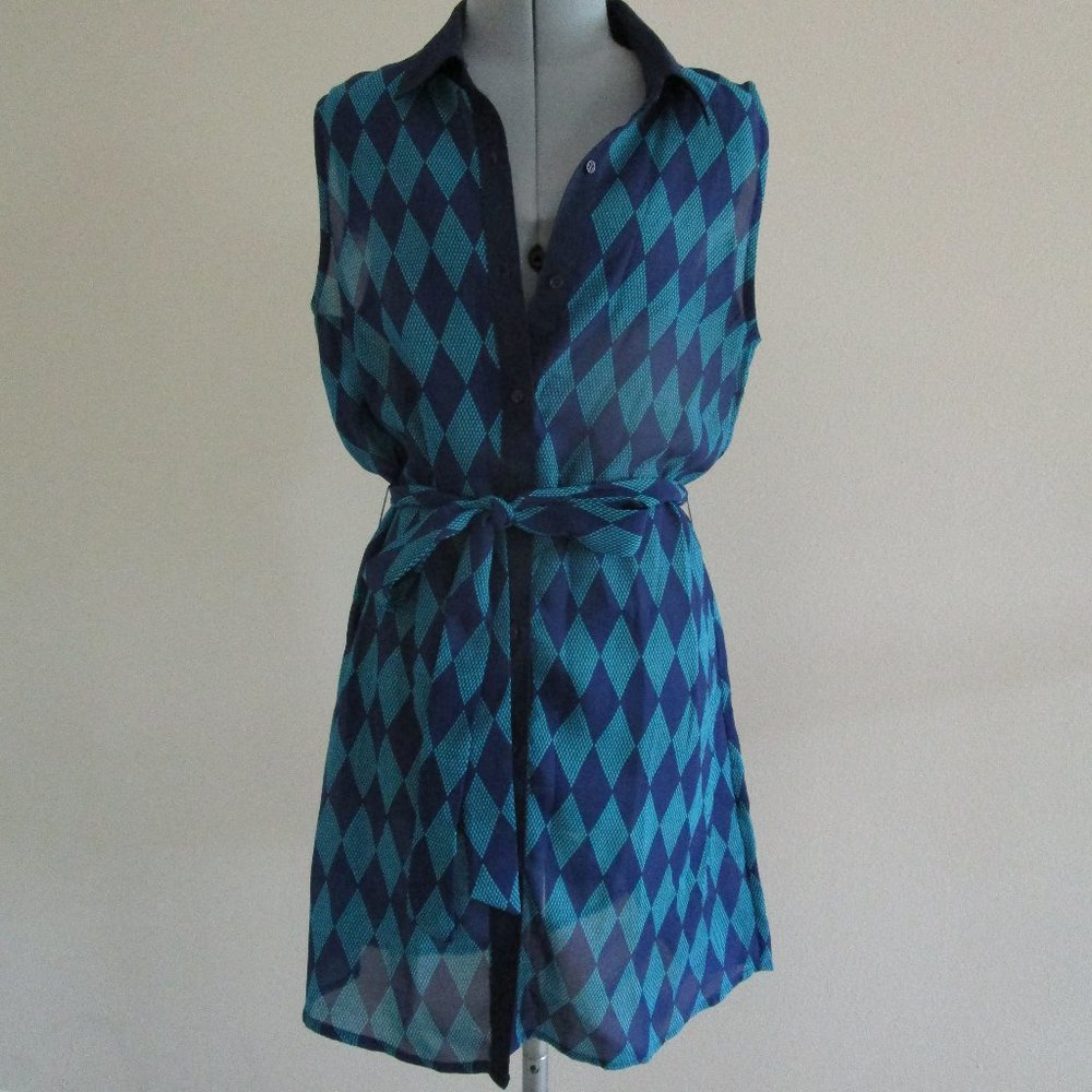 OVI Belted Mini Shirtdress